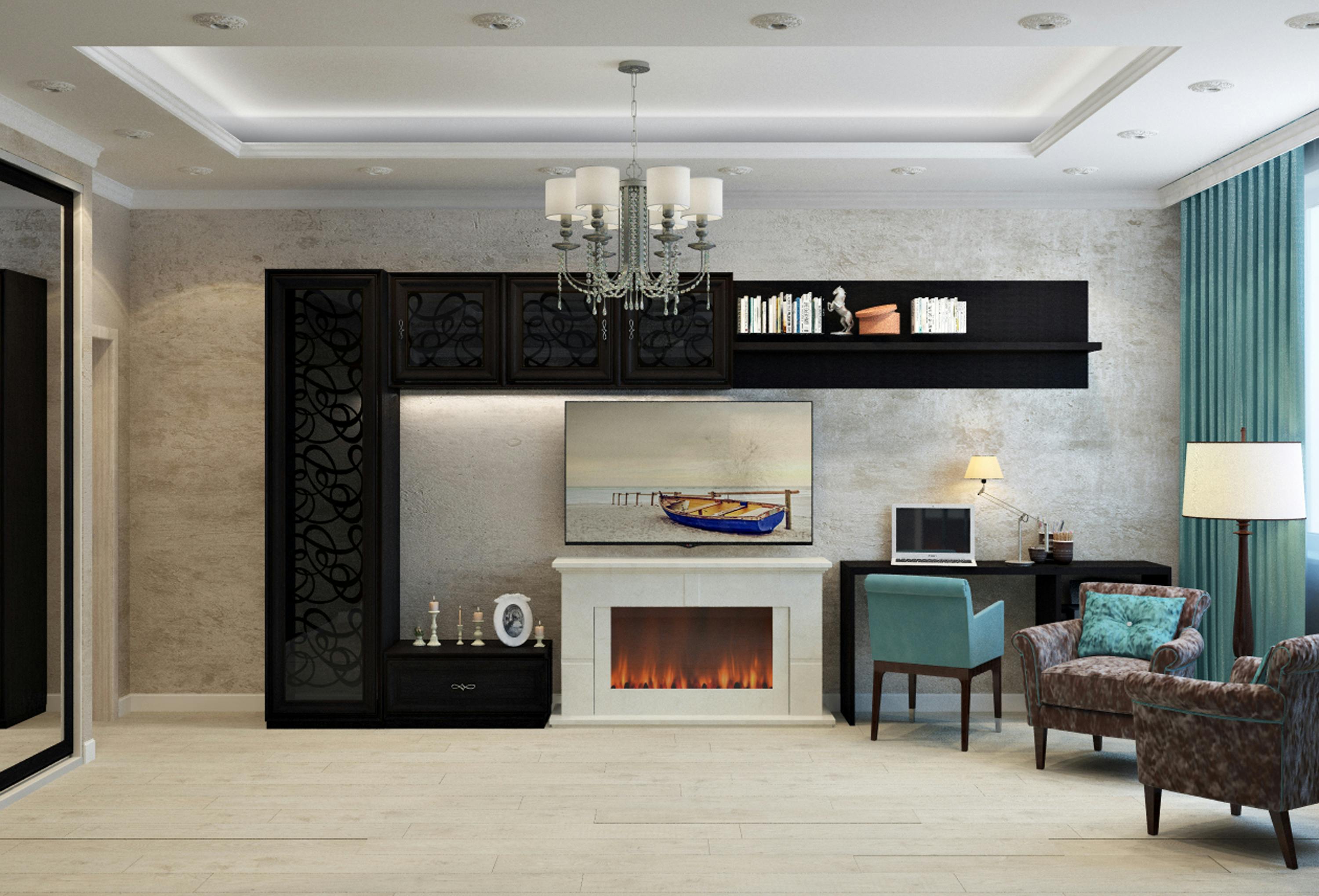 A considered interior with layered textures, plants, and warm daylight